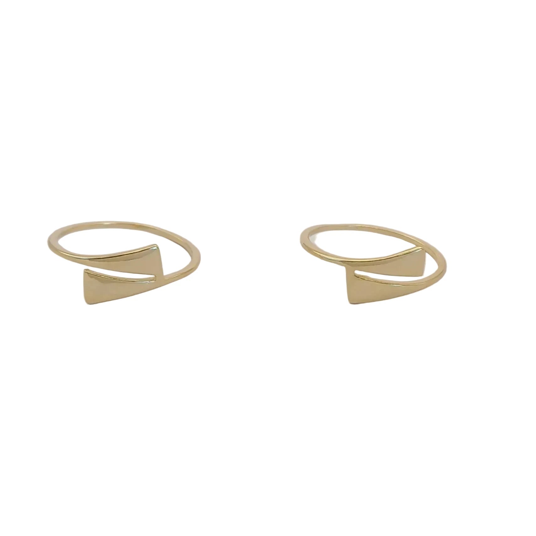 18K Gold Laminate - Chunky Ring