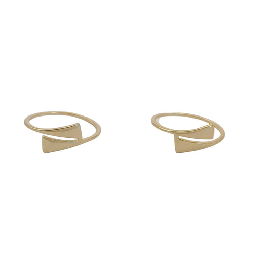 18K Gold Laminate - Chunky Ring