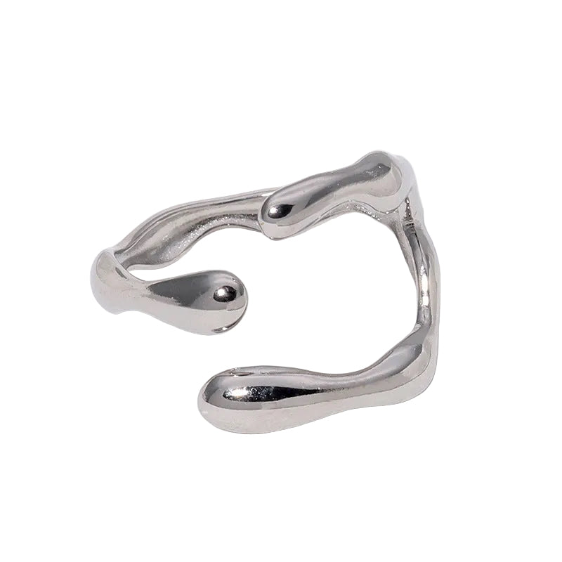 18K Gold Plated Geometric 304 Stainless Steel