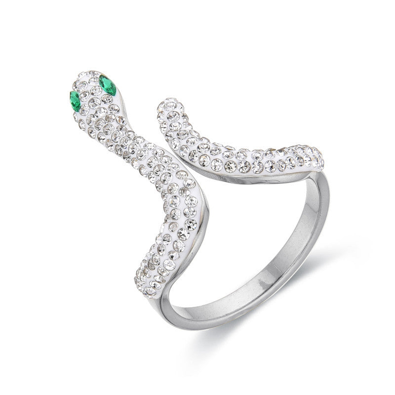 Snake Stainless Steel Vintage Ring