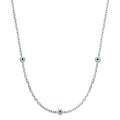 925 Sterling Silver Necklace - Evil Eye