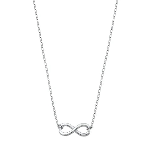 925 Sterling Silver Necklace - Infinity