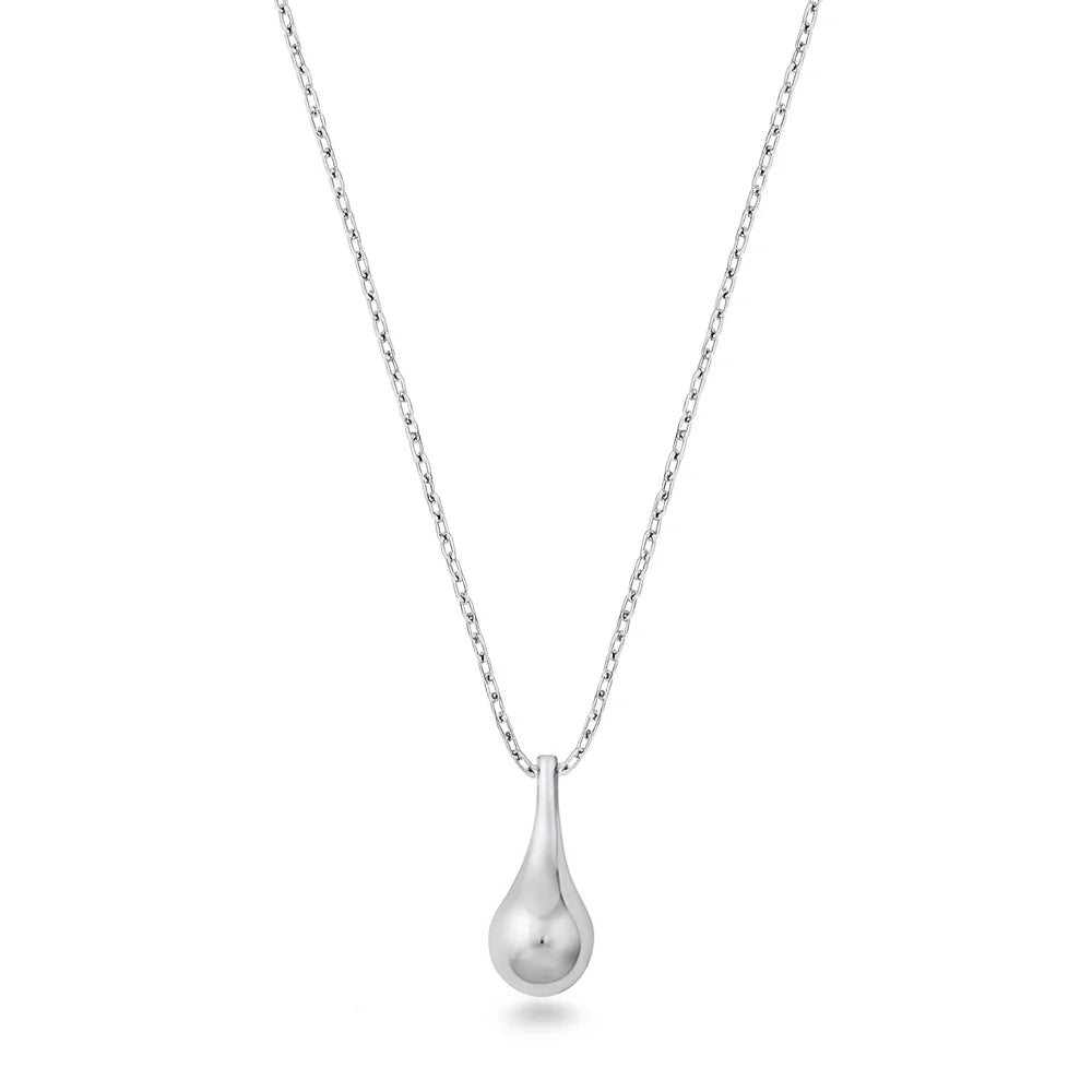925 Sterling Silver Necklace - Teardrop