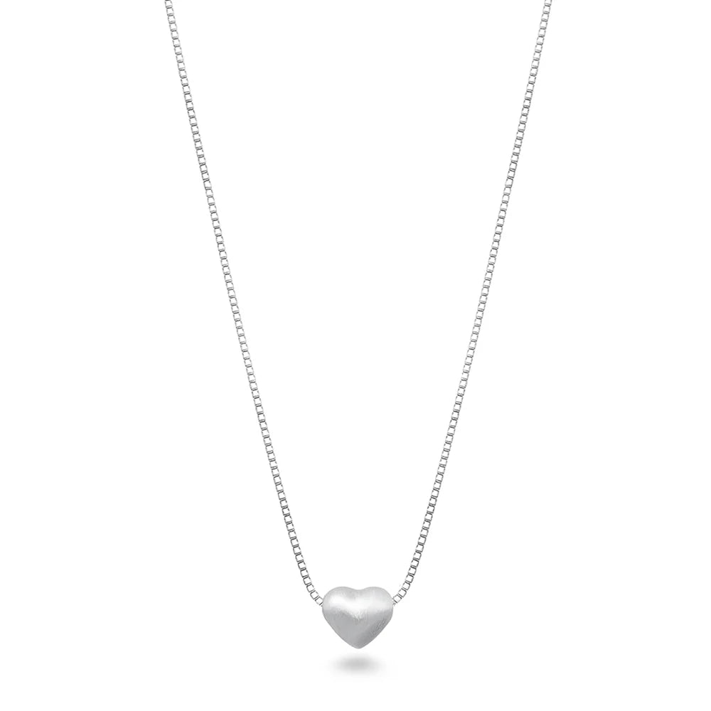 925 Sterling Silver Necklace - Heart