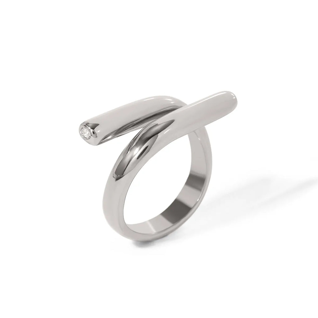 18K Gold Plated Irregular Geometric 304 Stainless Steel