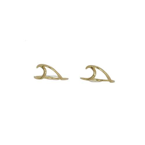 18K Gold Laminate Waves Ring