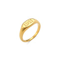11:11  Number 18K Gold Plated Ring