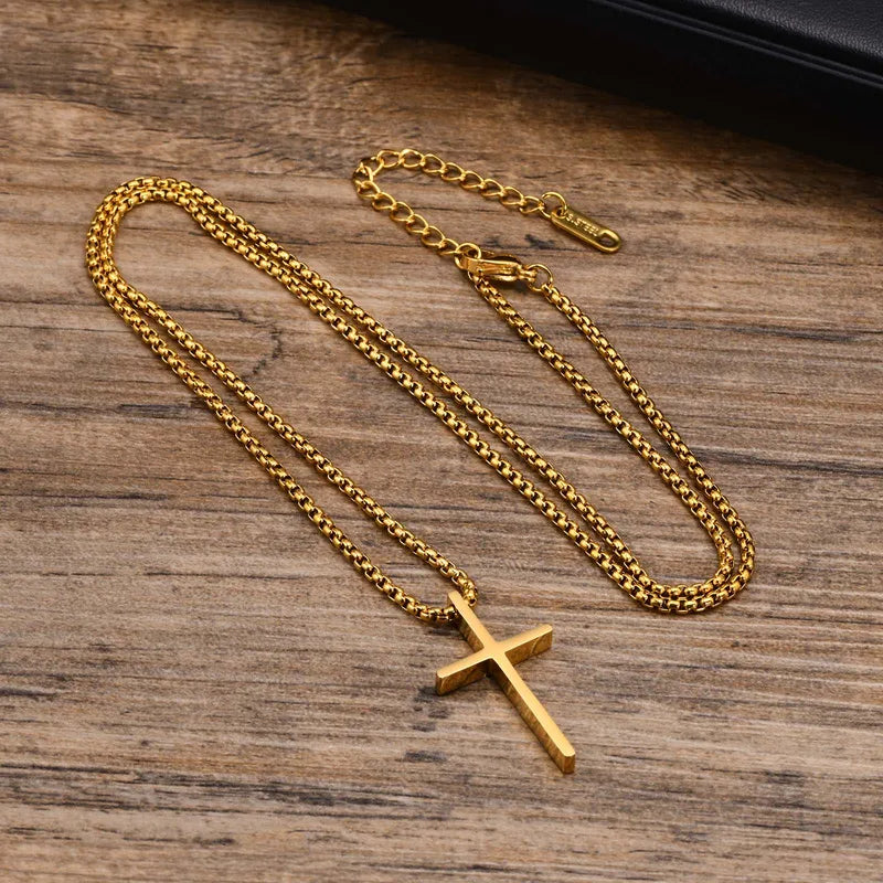 Cross 304 Stainless Steel Pendant Necklace