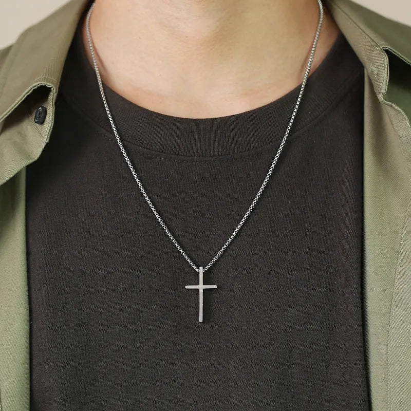 Cross 304 Stainless Steel Pendant Necklace